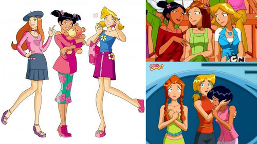 da-sphinx:kurotokyo:naivepanda:Cartoon characters that actually have different outfits every episode. As much as they went shopping they better have different outfitssome of yall reblogging this are too young for the totally spies time period
