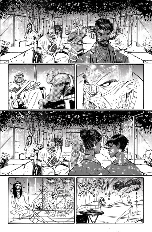 Here’s some of my pages from Kingpin #4 for Marvel Comics in stores now!!• He may be a criminal, but