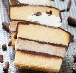 fullcravings:  Tiramisu Ice Cream Cake