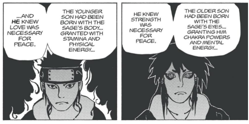 odditiesinnaruto:In whose eyes is Ashura a ‘dunce’? That’s no way to talk about your own kid. Honest