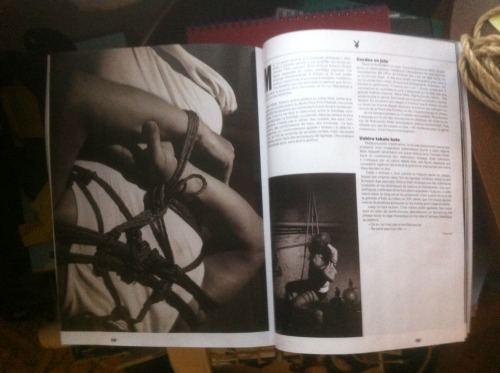 amaury-grisel-shibari: Un article sur moi dans le nouveau Playboy-France #1 décembre 2016 Michael Petcov-Kleiner raconte son expérience dans mes cordes  Photography : ©Amaury Grisel 2016 