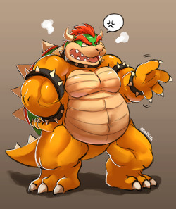 Vann-Tenebrae:  Upset Bowser - By Ocaritna 