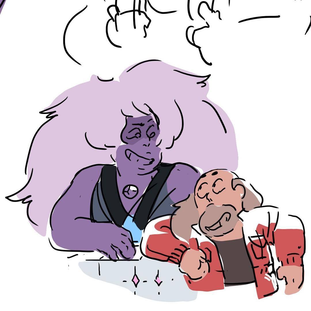 bismuth: In an older version of the Greg abduction arc he was going to make fast