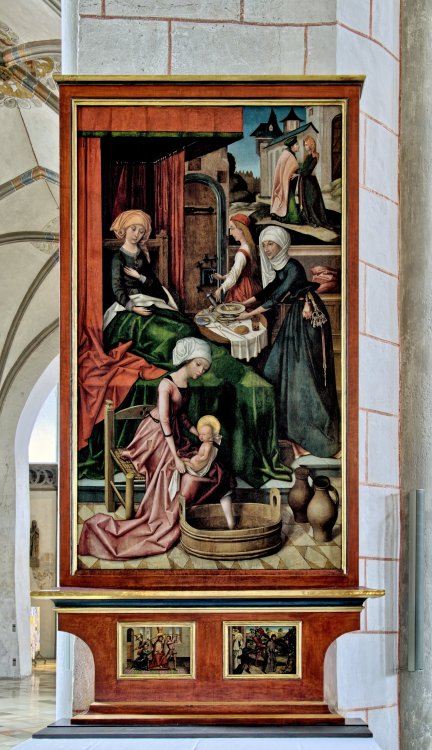 Panels from the Weingarten altar by Hans Holbein the Elder, 1493