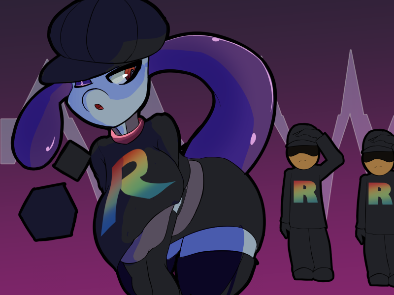 aislin-the-mewtwo:Aislin: Grunts, what do you have to report from the ultra hole?Rocket