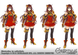 Character design of Astrid, one of the protagonists in jRPG Evertale by ZigZa Game Inc.
ジグザゲーム株式会社の「エバーテイル」のアストリッドのキャラクターデザイン
2018