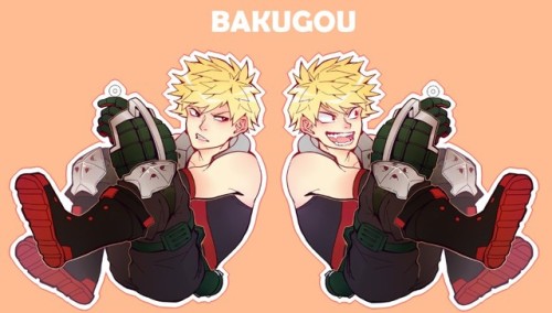 Giant 4.5 inch boku no hero charms are up for preorder in my online store right now! Choctopi.storen