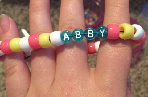 daddys-paci-princess: Made bracelets for goodgirlofdaddys8008 and foreverdaddysfuckup ☺️ ☺️ you are 