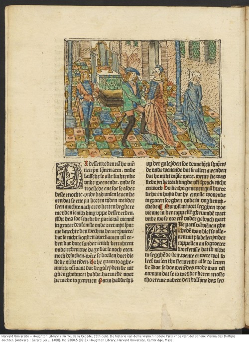 Pierre, de la Cépède, active 15th century. De historie van deme vramen riddere Paris vnde va[n]der s