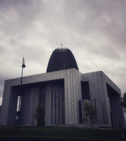 evilbuildingsblog:  A church in Poland
