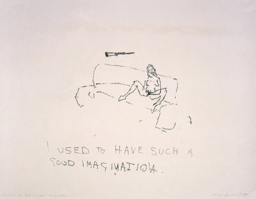 untrustyou: I Used To Have Such A Good Imagination, Tracey Emin 