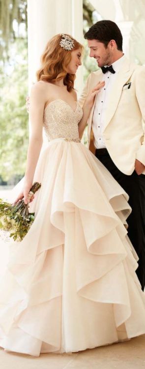 Martina Liana Spring 2016 Wedding Dress.