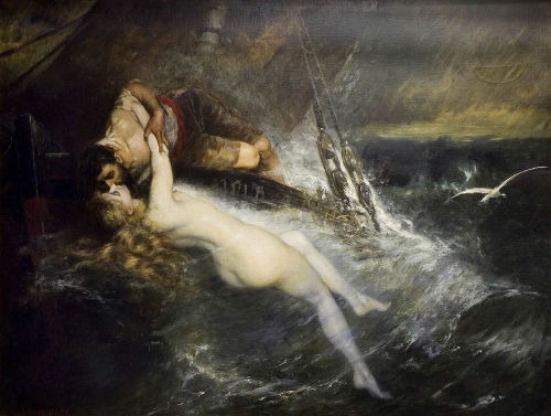 Gustav Wertheimer (1847-1902), &lsquo;The Kiss of the Siren&rsquo;, 1882