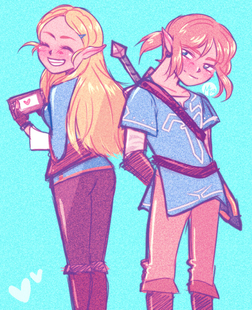 misoroll: sketching them is the only way i know how to feed my botw withdrawals ;;