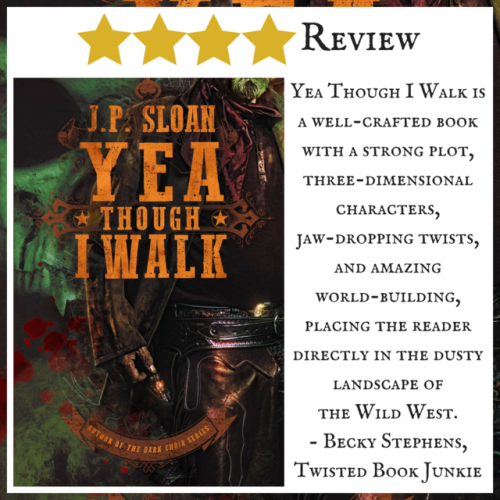 Check out this great review of J.P Sloan&rsquo;s paranormal Western horror YEA THOUGH I WALK. &n