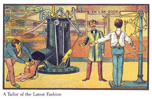 publicdomainreview:France in the year 2000… as imagined in the 19th century. A series of futuristic 