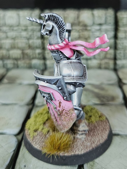 Gotta Have More Pink, Here's The Pink Ranger- I Mean Heraldic Knight. Maybe I Should've Gone With Two