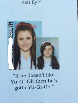 sft425:  ridermach:  my senior quote, everyone