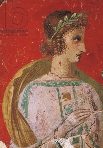 centuriespast:
“ Persephone, from Magdalensberg (fresco), Roman / Landesmuseum, Klagenfurt, Austria / De Agostini Picture Library / E. Lessing / The Bridgeman Art Library
”