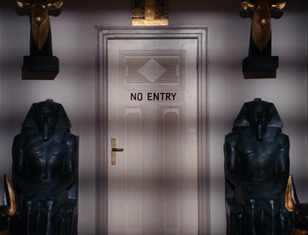 sugarmeows:The Egyptian collection in the museum from The Grand Budapest Hotel (dir.