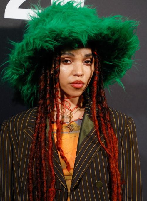 FEB 12 - FKA twigs attends the NME Awards 2020 at O2 Academy Brixton in London