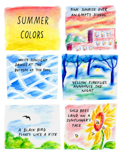 incidentalcomics - Summer ColorsI have a new book about colors...