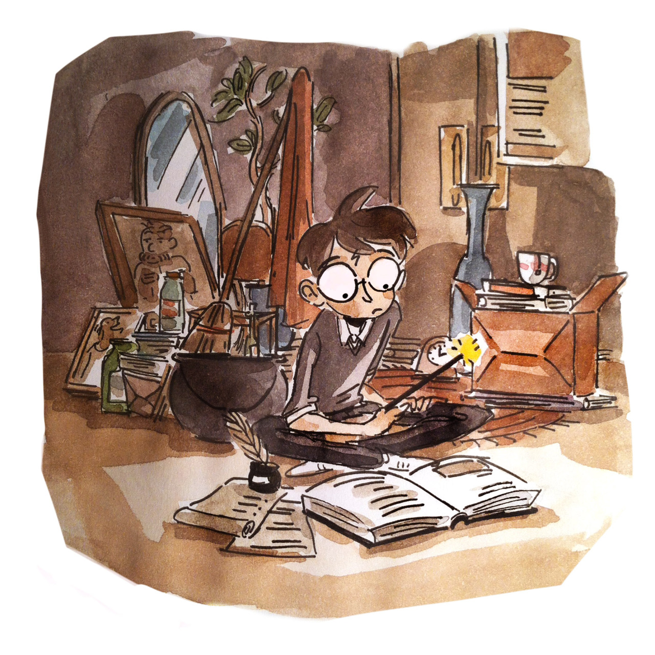 michellehiraishi:  Harry Potter inktobers! 