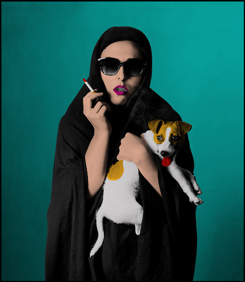 XXX asylum-art:  Hoda Afshar: Under Western Eyes photo