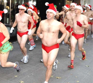 I love a good Santa Run. There tends to be lots of small VPL and flat bulges.  These are the package
