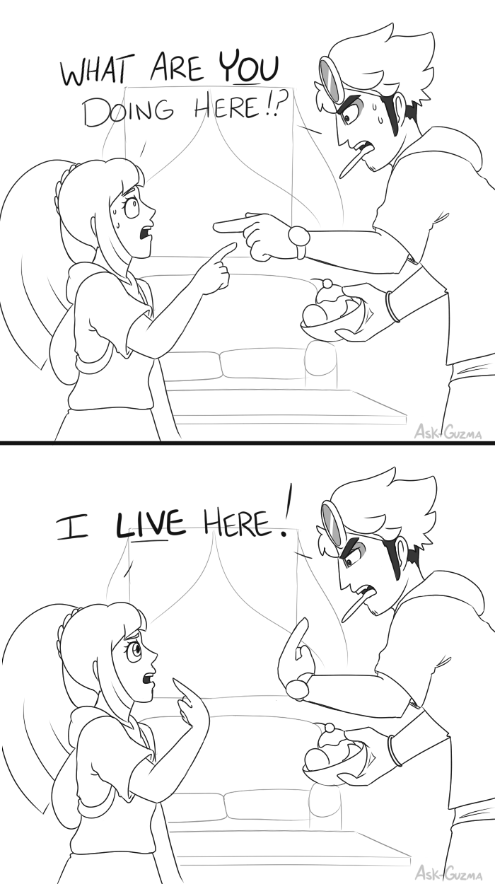 ask-guzma:“We uhh… we’re figurin’ it out…”