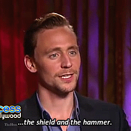 Tom’s shenanigans on the set of The AvengersBonus: 