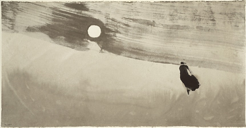 lilithsplace:  ‘Windward’, 2013 - Gao Xingjian (b. 1940).source: