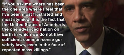 micdotcom:  Just hours before the Louisiana shooting, Obama said his biggest regret was gun violence Hours before the Louisiana theater shooting, President Barack Obama spoke at length with the BBC about gun violence. Though his words were plenty relevant