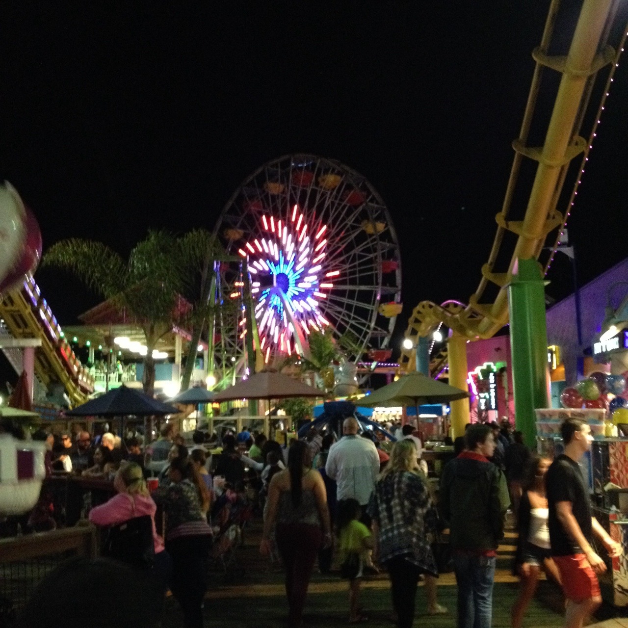 From our adventure at Santa Monica Pier last Saturday (8/16/2014).