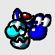 suppermariobroth:  Animations of Yoshis being cursed from the intro of Yoshi’s Story.