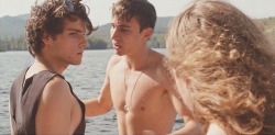 jackson-falahee:  Jack Falahee and Robert Sheehan in the indie film “The Song of Sway Lake” (2017) directed by Ari Gold.