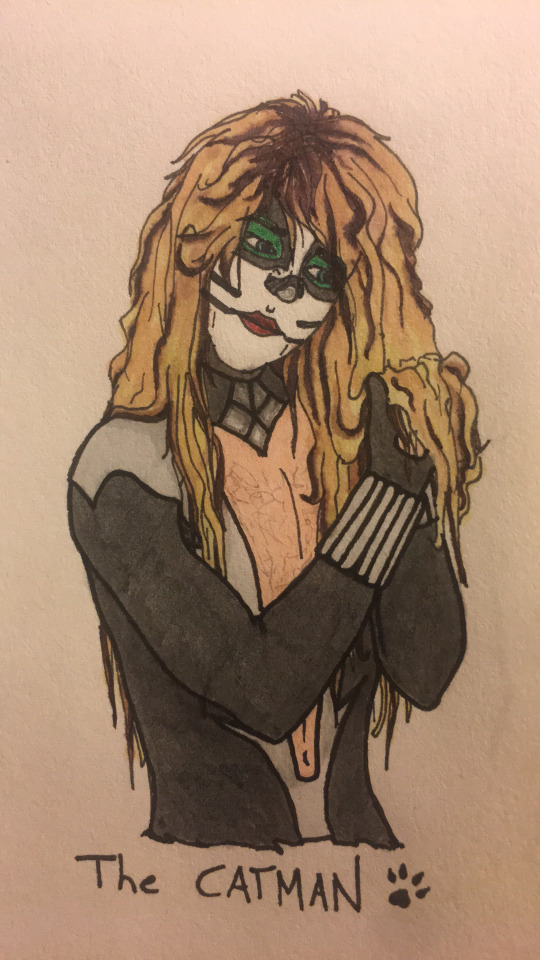 Never Seen The Catman With Long Blonde Hair.