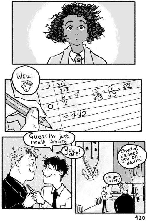 heartstoppercomic: chapter 3 - 19 new relationship = not good for schoolwork productivityread from