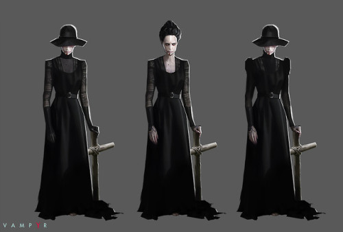 maciek-nia:  VAMPYR : Concept Art   Florent Auguy
