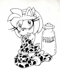 Inktober 2016, Got milk?  Patreon  •  Tumblr