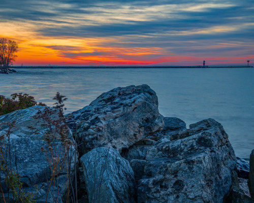 Dawn on Lake Michigan by AChucksEyeView https://flic.kr/p/2hATcAi