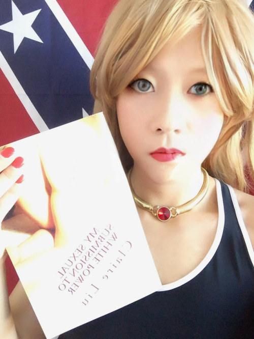 Thank you Ms. Claire Liu, @asiangirlsbelongtowhitemen.tumblr.comThank you for your book that has ope