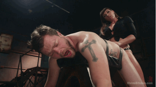 brattynatalia: Teach him how to behave with penetration in the dungeon. He will think twice when he 