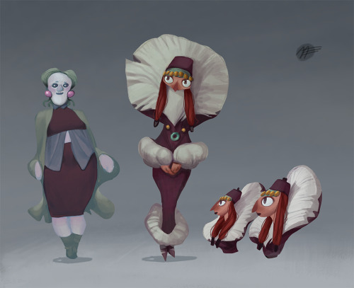 more characters from a character challenge this month.