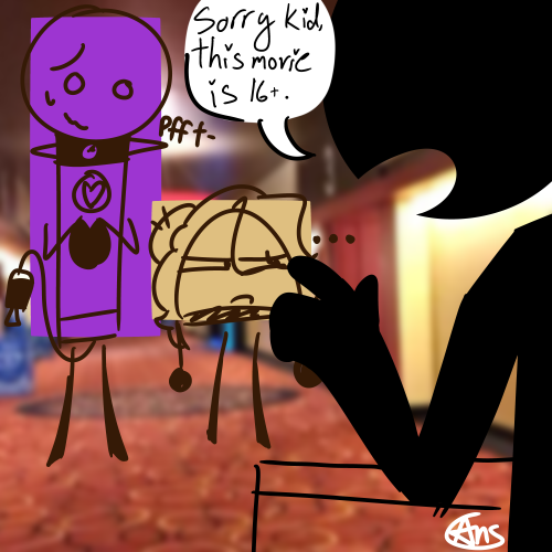 Thought Of This Last Night And I Just Had To Draw It (dont Mind That The Worker Is The Silhouette Of