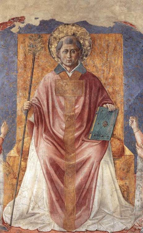 St. Fortunatus Enthroned, Benozzo Gozzoli, 1450