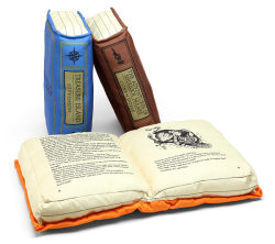 geekymerch:  These awesome classic book pillows can be found here!