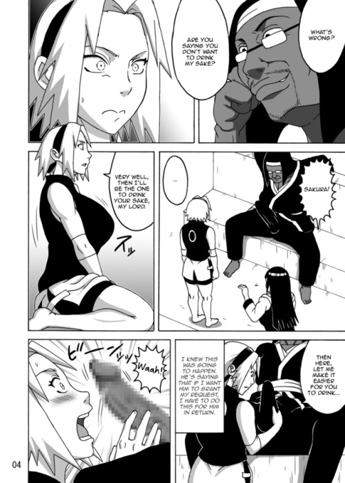 Porn photo sexymanga:  Naruto Sakura x Hinata threesome