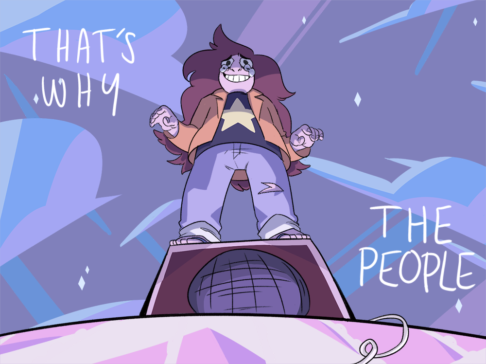 mellowmonsters:   after literal weeks i finally finished it!! a sad take on the steven