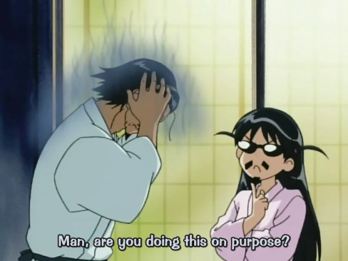 afza147:  tenma teaching harima how to confess haha…mess up the harima whole plan..
